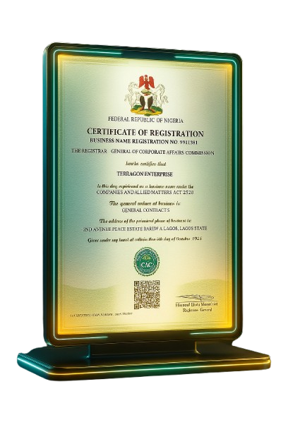 CAC Registration Certificate